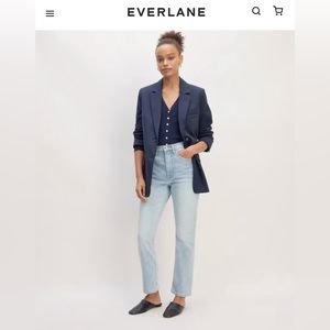 Everlane The Original Cheeky Jean - light wash